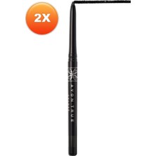 Avon Glimmersticks Açılıp Kapanabilen Göz Kalemi Black Ikili Set