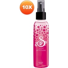 Avon Secret Attitude Original Kadın Vücut Spreyi Onlu Set