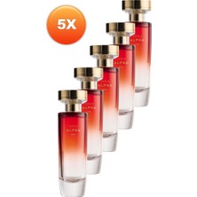 Avon Alpha Kadın Parfüm Edp 50 Ml. Beşli Set