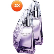 Avon Soul Perceive Kadın Parfüm Edp 50 Ml. Ikili Set