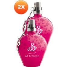 Avon Secret Attitude Kadın Parfüm Edt 50 Ml. Ikili Set