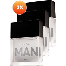 Avon Man Erkek Parfüm Edt 30 Ml. Üçlü Set