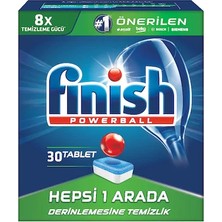 Finish Powerball Hepsi 1 Arada 30 Tablet
