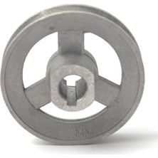 BDR Motor Alüminyum Düz Kasnak / 90MM