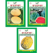 Arzuman Kavun Ananas Crimson Sweet Karpuz Kavun Kırkağaç 589 Tohumu