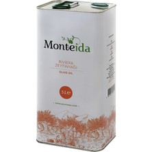 Monteida Riviera Zeytinyağı 5 lt Teneke