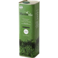 Monteida YENİ Erken Hasat Natürel Sızma Zeytinyağı (Soğuk Sıkım) 2 lt Teneke