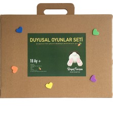 Beyaz Tavşan Oyun Evi Montessori  Duyusal Oyunlar Seti