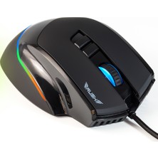 Rush Bold RM878 10.000 DPI RGB Makro Oyuncu Gaming Mouse