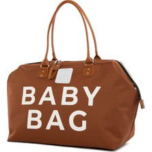 Bagmori Taba Baby Bag Baskılı Bebek Bakım Çantası