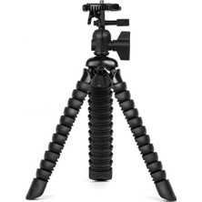 Coıverzone Su Terazili Yarı Profesyonel Esnek Tripod