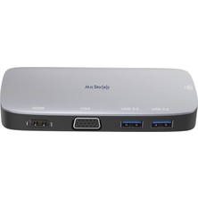 Mcstorey USB HDMI VGA Ethernet Çevirici HDMI 1080P USB 3.0 Gigabit Ethernet Destekli