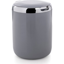Primanova Plastik Pasifik Çöp Kovası Gri