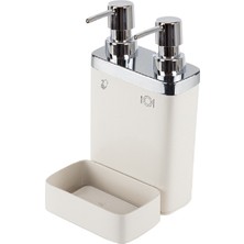 Primanova Viva 2'li Sıvı Sabunluk Süngerli Bej