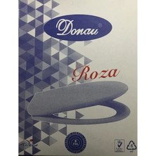 Yıl Plastik Plastik Klozet Kapağı Ayarlı Roza Donau