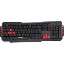 Hytech HYK-46 GAMY Siyah USB Kırmızı Tuşlu Q Gaming Oyuncu Klavyesi