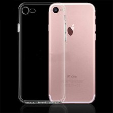 Kılıfist Apple iPhone 7 8 Kılıf Kamera Korumalı Şeffaf Silikon Kılıf + Cam