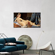 Tablosan Yağlı Boya Büyük Odalık J. A. Dominique Ingres Kanvas Tablo