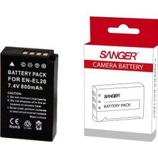 Sanger EN-EL20 Nikon Fotoğraf Makinesi Batarya