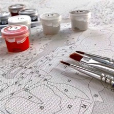 Tale Hobby Sayılarla Boyama Hobi Seti Numaralı Kendin Boya Tablo Seti 40 x 50 cm