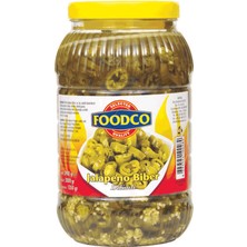 Foodco Dilimli Jalapeno Biber Turşusu 3,1 kg