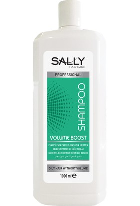 Sally Profesyonel Şampuan Volume Boost 1 Litre - Dolgun Olmayan Ve Yağlı Saçlar