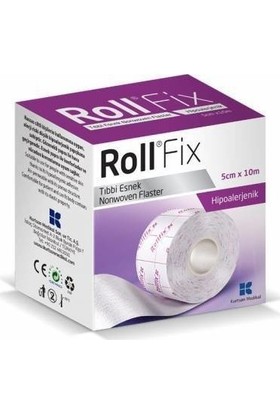 Roll Fix Esnek Tıbbi Flaster 5 cm x 10 m - 8 Adet