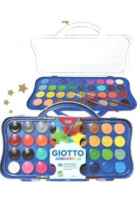Giotto 352700 Renkli Sulu Boya 23 mm 36'lı