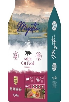 Mystic Gurme Yetişkin Kedi Maması 1.5 kg