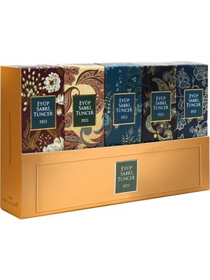 Eyüp Sabri Tuncer Özel Seri Cam Şişe Kolonya Seti 5 x 16 ml