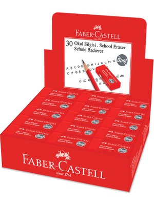 Faber-Castell Okul Silgisi 30'lu