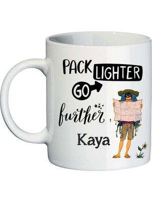 Biresimden Erkek Backpacker Gezgine İsimli Kupa Bardak