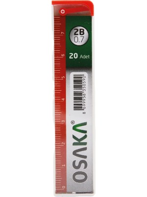 Osaka Cetvelli 2b Kalem Ucu 75 mm 0.7 mm 24'lü