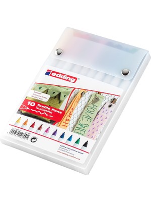 Edding 4-4600-10 T-Shirt Kalemi 10'lu