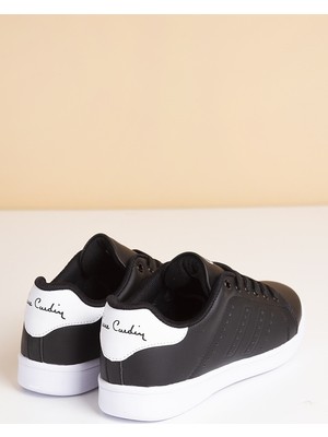 Pierre Cardin® | PCS-10144 - 3319 Siyah Beyaz - Kadın Spor Ayakkabı