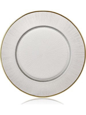 Zm Decor Cam Supla Altın Kenar