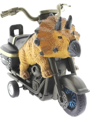 Mega Oyuncak Sürtmeli Dinozor Motor Triceratops