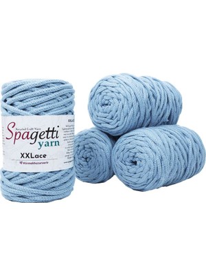 Spagettiyarn Bebe Mavi XXLace 4'lü Set