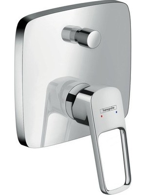 Hansgrohe Logis Loop Ankastre Banyo Bataryası Kare