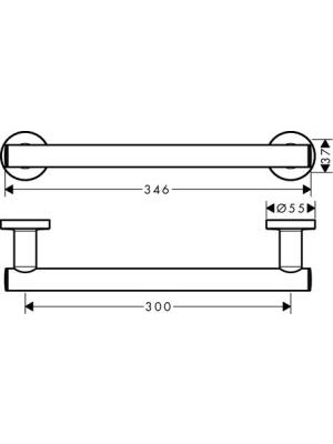 Hansgrohe Logis Universal Tutamak