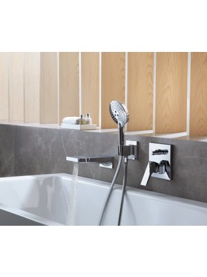 Hansgrohe Metropol Ankastre Banyo Bataryası Kare