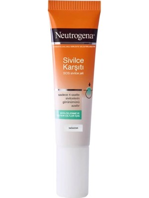 Neutrogena SOS Sivilce Jeli 4 Saatte Etkili Yenileyici 15 ml Karma Ciltler İçin