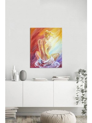 Tablosan Yağlı Boya Nü Kanvas Tablo