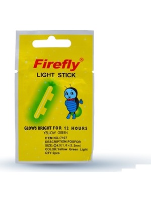 Firefly 4.5 x 39 mm İkili Paket 50'li Fosfor Işıldak