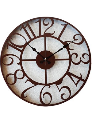 Markakanvas Metal Duvar Saati