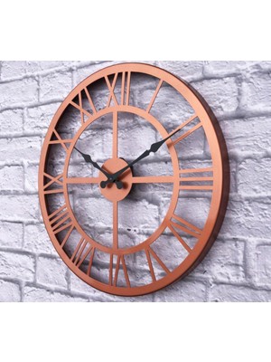 Markakanvas Metal Duvar Saati