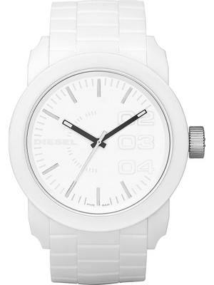 Diesel Erkek Spor Kol Saati Silikon Kordonlu Çelik Kasa Mineral Cam 5 ATM Su Geçirmez