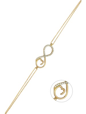 By Barun Sonsuzluk Bileklik  Rose