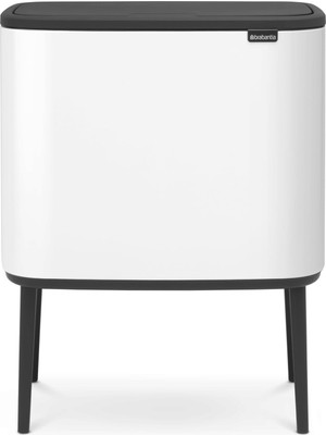 Brabantia Çöp Kutusu 36 lt Bo Touch Dokunmatik Beyaz