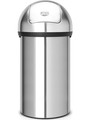 Brabantia Çöp Kutusu 60 lt Push Bin Matt Steel